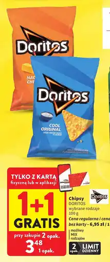 Intermarche Chipsy DORITOS oferta