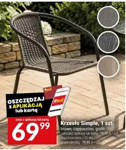 Twój Market Krzesło Simple oferta