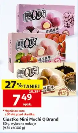 Auchan Ciastka Mini Mochi Q Brand oferta