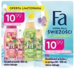 Koliber drogerie Fa Żel pod prysznic oferta