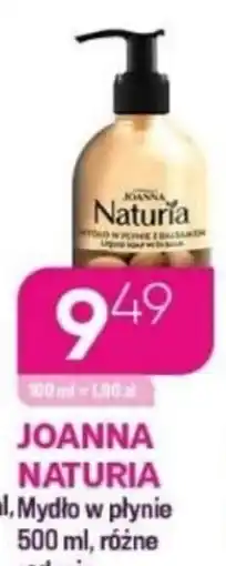Koliber drogerie Joanna Naturia Mydło w płynie oferta