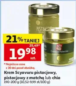 Auchan Krem Scyavuru pistacjowy oferta