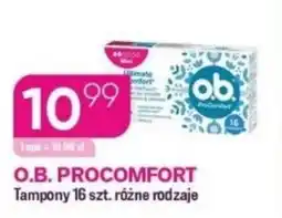 Koliber drogerie O.B. PROCOMFORT Tampony oferta
