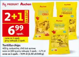 Auchan Tortilla chips oferta