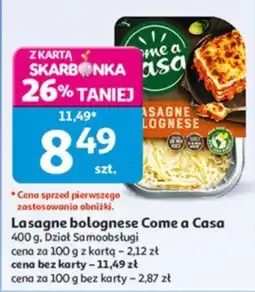 Auchan Lasagne bolognese Come a Casa oferta