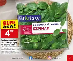 Twój Market Szpinak Fit & Easy oferta