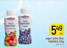 Delikatesy Piotruś Pan Jogurt pitny Skyr PIĄTNICA oferta