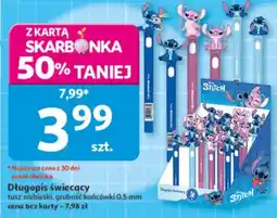 Auchan Długopis świecący Stitch oferta