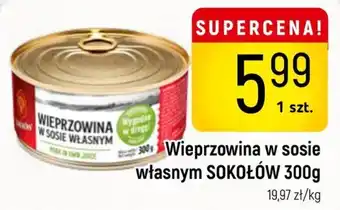 Delikatesy Piotruś Pan Wieprzowina w sosie własnym SOKOŁÓW oferta