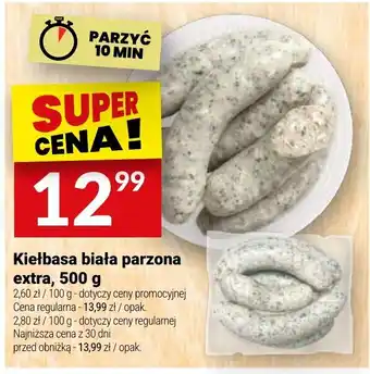 Twój Market Kiełbasa biała parzona extra oferta
