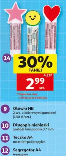 Auchan Ołówki HB oferta