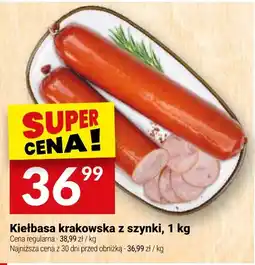 Twój Market Kiełbasa krakowska z szynki oferta