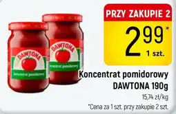 Delikatesy Piotruś Pan Koncentrat pomidorowy DAWTONA oferta