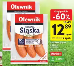 Intermarche Kiełbasa Śląska z szynki Olewnik oferta