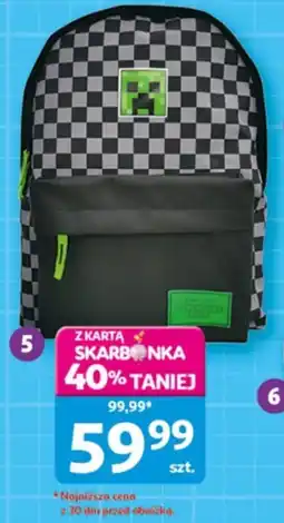 Auchan Rucszyk Minecraft Creeper oferta