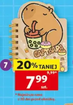 Auchan Notatnik Capt'&Bapa oferta