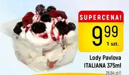 Delikatesy Piotruś Pan Lody Pavlova ITALIANA oferta