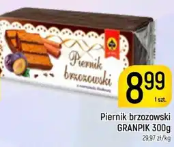 Delikatesy Piotruś Pan Piernik brzozowski GRANPIK oferta