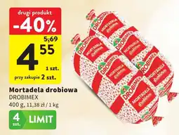 Intermarche Mortadela drobiowa DROBIMEX oferta