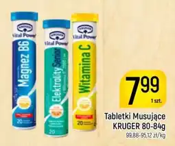Delikatesy Piotruś Pan Tabletki Musujące KRUGER oferta