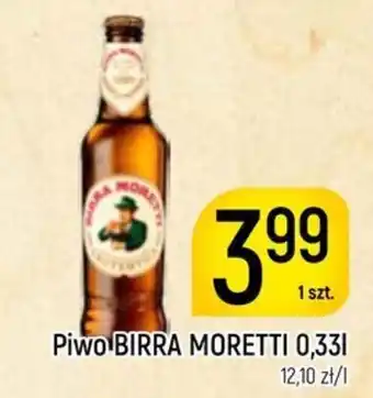 Delikatesy Piotruś Pan Piwo BIRRA MORETTI oferta