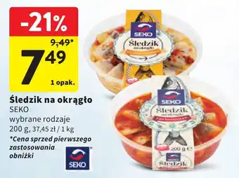 Intermarche Śledzik na okrągło SEKO oferta