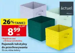 Auchan Pojemnik tekstylny do przechowywania oferta