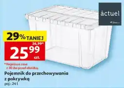 Auchan Pojemnik do przechowywania z pokrywką oferta