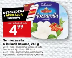 Twój Market Ser mozzarella w kulkach Bakoma oferta