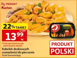 Auchan Kubetek drobiowych rozmaitości do pieczenia oferta