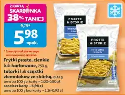 Auchan Frytki proste, cienkie lub karbowane oferta