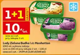 Auchan Lody Zielona Budka lub Manhattan oferta
