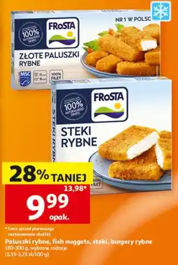 Auchan Frosta Złote Paluszki Rybne oferta