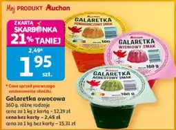 Auchan Galaretka owocowa oferta