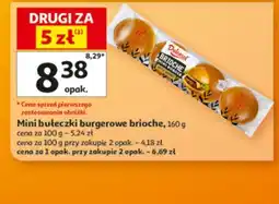 Auchan Mini bułeczki burgerowe brioche oferta