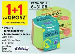Intermarche Jogurt termostatowy Termizowany serek YOMLEKO oferta