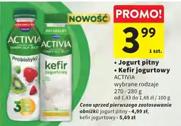 Intermarche Jogurt pitny Kefir jogurtowy ACTIVIA oferta