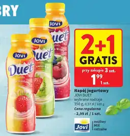 Intermarche Napój jogurtowy JOVI DUET oferta