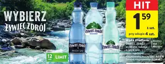 Intermarche Woda źródłana ŻYWIEC ZDRÓJ oferta