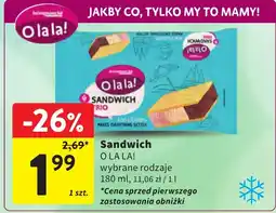 Intermarche Sandwich O LA LA! oferta