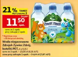 Auchan Woda niegazowana Zdrojek Żywiec Zdrój oferta