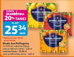 Auchan Woda San Pellegrino oferta