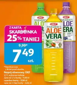Auchan Napój aloesowy OKF oferta