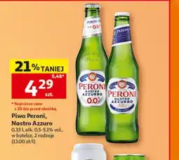 Auchan Piwo Peroni, Nastro Azzuro oferta
