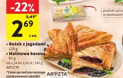 Intermarche Rożek z jagodami oferta