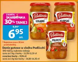 Auchan Danie gotowe w słoiku Pudliszki oferta