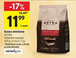 Intermarche Kawa mielona Astra oferta
