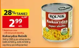 Auchan Kukurydza Rolnik super słodka oferta