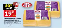 Twój Market Ser topiony plastry Cheddar Burger Mlekovita oferta
