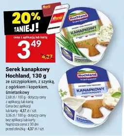 Twój Market Serek kanapковy Hochland oferta